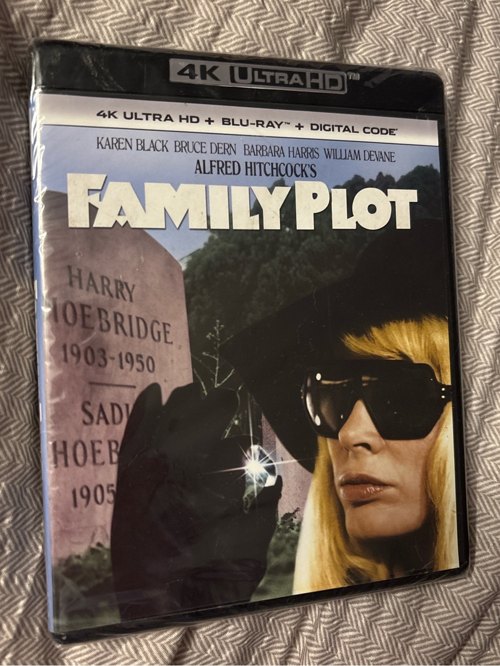 Family Plot [NEW] 4K -Blu-Ray Digital *W/Slipcover* Karen Black